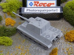 Roco Minitanks Painted/Primed WWII German PZ VI Jagdtiger Tank Lot #982X©