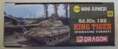 1/144 Sd.Kfz.182 King Tiger Porsche Turret Dragon Mini Armor #14114 Sealed MIUB