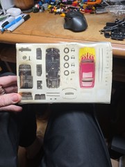 1/43 Testers 1949 Mercury Club Coupe Open Box Partially Assembled