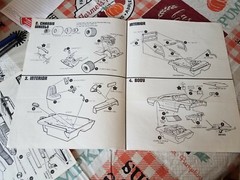 1964 Ford Galaxie Mod Stocker AMT Model Car Instructions