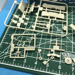 66 Mercury Comet A/FX Chassis W Frt Suspension No Rear End 1:25 LBR Model Parts