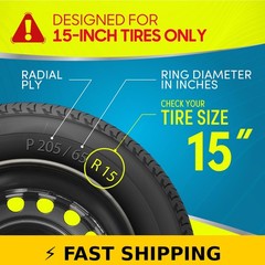 BDK 15 Inch OEM Design Hubcaps – Durable & Easy Install