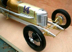 1:12 Indy 500 winner 1928 Louis Meyer hand crafted Miller Offy detailed 12inches
