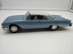 Vintage 1960 Ford Galaxie Starliner AMT Friction Promo Car Turquoise Hard Top