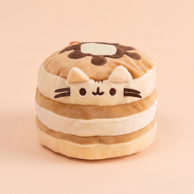 Cute Cat Pancake Plush Cushion Decorative Pillow Soft Stuffed Toy