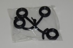 REVELL 1970 DODGE CHALLENGER T/A 85-2596 ⭐PARTS⭐ RUBBER TIRE PACKAGE 1:24