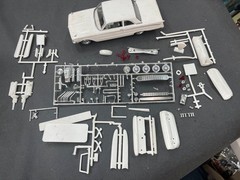 AMT S3062 1962 Mercury Comet Display Box Built Vintage Car Model KIT 1/25 McM