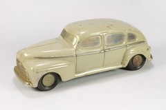 Rare 1946 Ford Super Deluxe Aluminum AMT Dealer Promo Car Vintage Pre-Production