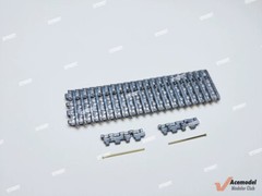 1/35 German Tiger I Early Ver.Tank Metal Track Links w/Metal Pins for Tamiya/RFM
