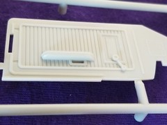 1972 FORD F250 CAB FLOOR , SIDE PANELS , SEAT from Moebius 1:25 Model Kit 67-72