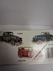 JLE Scale Models 1:20 Scale 1932 Chevrolet Coupe Diecast Model Kit 4001