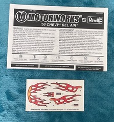 Motorworks ‘56 Chevy Bel Air Revell 85-1257 1/24 Scale
