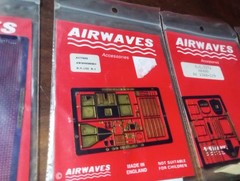 Airwaves Tank Model Kit Accessories Lot Of 4