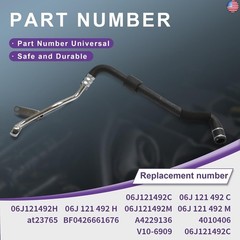 06J121492C Turbocharger Coolant Line/Turbo Coolant Hose Return EA888 2.0T