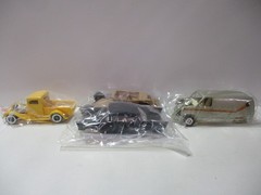 Vintage Plastic Model Parts Lot with Ford Van and 1940’s Ford Pickup