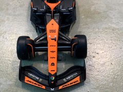 Formula racing mclaren #4 jw/4 pitmen 1/43 scale new RARE BY BURAGO