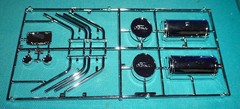 The Big T Revell 1/8 #85-2617 Chrome Tank Pipes Etc.