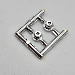 AMT 1/25 Gear Hustler AMT1096/12 Parts Kit Bash Chrome Pieces #323