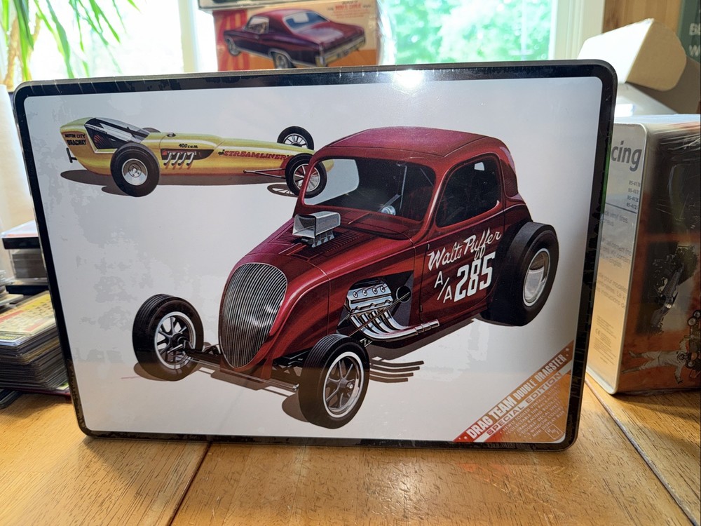 1:25 AMT Double Dragster Altered Fiat & Open Dragster FACTORY SEALED Model Kit