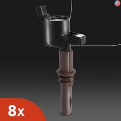A-Premium Ignition Coils and Spark Plugs Kits Compatible with Ford F-150,