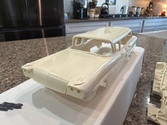 R & R RESIN 1958 PONTIAC BONNEVILLE WAGON RESIN KIT! CIRCA 90’s-2000’s! VMCP!
