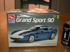 GULDSTRAND GRAND SPORT 90 – SPORT CAR, Plastic Model Car Kit, Scale 1/25,VINTAGE