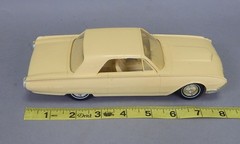 Original Vintage 1962 Ford Thunderbird Tan Beige Dealer Promo Model Car Sample