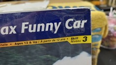 NIB 1999 BLUE MAX FUNNY CAR HARRY SCHMIDT 1/25 REVELL MODEL KIT #85-7661