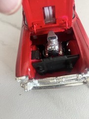 Revell Chevy Low Rider 1:25 Scale Model Kit Partially Built With Some Parts Box
