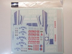 Decalpool 1/12 Scale Williams FW14B Full Sponsor Decalsheet DP308 for Tamiya kit