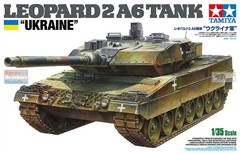 TAM25207 1:35 Tamiya Leopard 2A6 Tank ‘Ukraine’