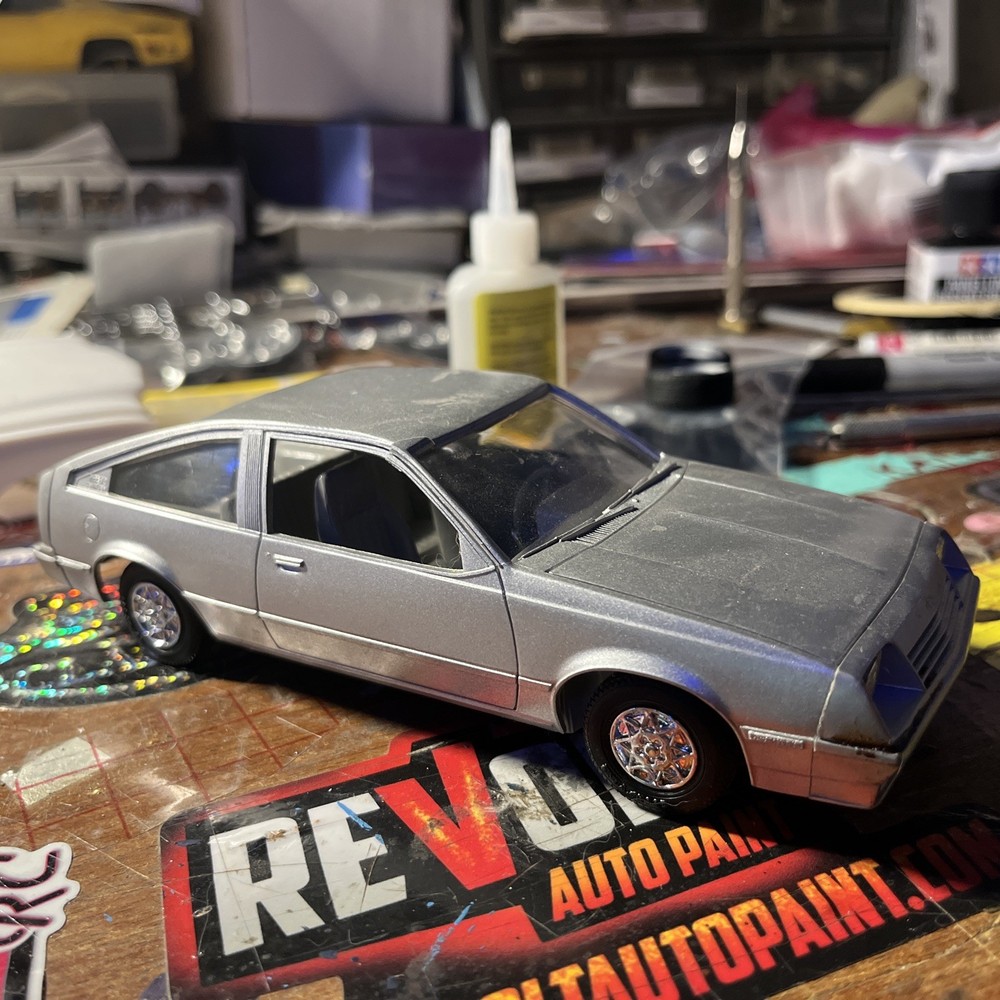 1982 CHEVY CAVALIER PROMO MODEL IN SILVER NO BOX