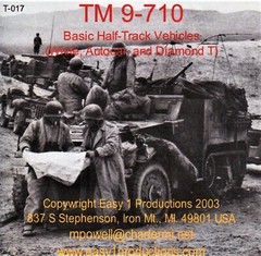 T017 9-710 Half-Tracks, Easy 1 Productions UPDATED
