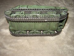 Built USA Tank w/Driver 6-3/4 inches long Well Built & Painted Excellent Cond