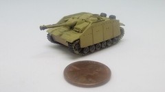 Takara 1/144 World Tank Museum 2. German StuG III. In dark yellow (#27)