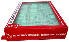 AMT PP029/24 Big Rig Truck Model Experimental Turbine Display Engine Semi