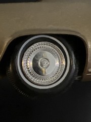Jo-Han 1969 Cadillac Eldorado Metallic Gold Promo Car Model 1/25