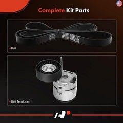 A-Premium Engine Serpentine Belt Drive Kit Compatible with Subaru Forester