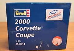 NIB 2000 Chevrolet Silver Corvette Coupe Revell Promo 1:25 Sealed 85-0914