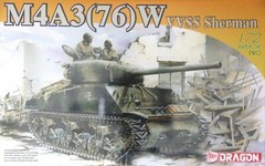1/72 Dragon 7271: Sherman M4A3(76)W VVSS