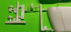 1977 Jeep Cj-7 1/24 Body Hood Dash Windshield Frame Revell Dasiy Duke Parts Lot