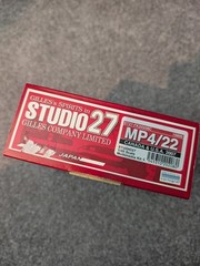 1/20 Scale Studio 27 McLaren F1 MP4/22 Canada & US GP 2007 Resin Model Kit