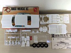 L@@K! **RARE *ORIGINAL VINTAGE AMT 1970 BUICK WILDCAT MOTOR CITY KIT **COMPLETE!