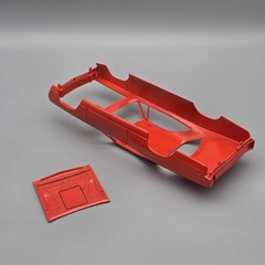 AMT 1/25 1968 Plymouth Road Runner Parts Kitbash Body Hood Painted
