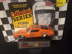DONNIE ALLISON #27 STOCK CAR ORANGE FORD TORINO COBRA NASCAR RACING CHAMPIONS