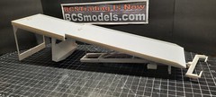 3 Car Flat Bed Wrecker Tow Truck Bed 1:25 scale kit Diorama Assembly required