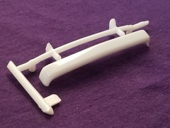 1991 Chevy S-10 Lowrider CUSTOM FRONT BUMPER from Revell 1:25 Model 91 Chevrolet