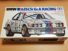 Tamiya 1/24 BMW 635CSi Gr.A Racing Model Kit Sports Car No.61