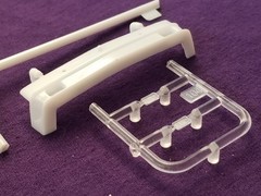 1991 Chevy S-10 Lowrider AERO FRONT PANEL & LIGHTS from Revell 1:25 Model Kit 91