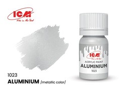 ICM 3031 Acrylic paint set for Fire trucks Grey, Red, Brown, Blue, White, Black